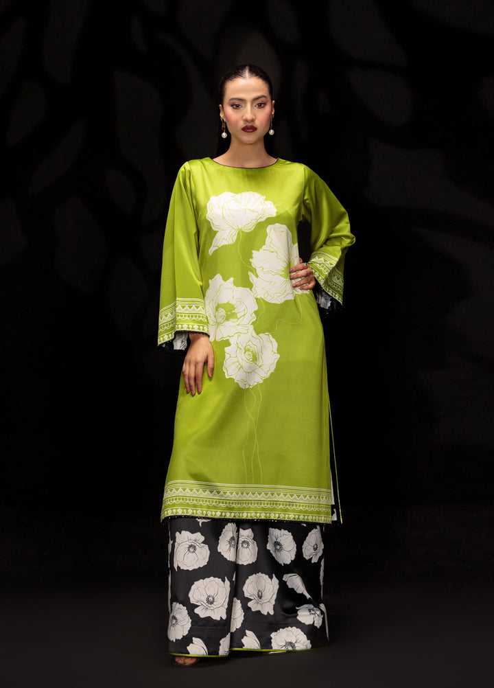 Reet Clothing Pret printed Silk 2 Piece Suit Lushia