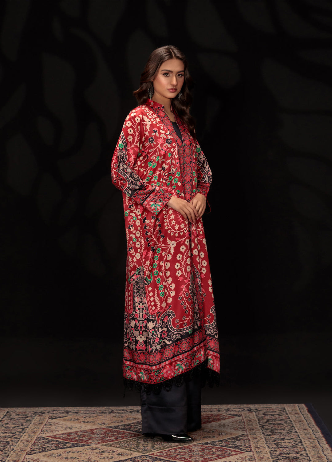 Reet Clothing Pret printed Silk 3 Piece Suit Rubessa