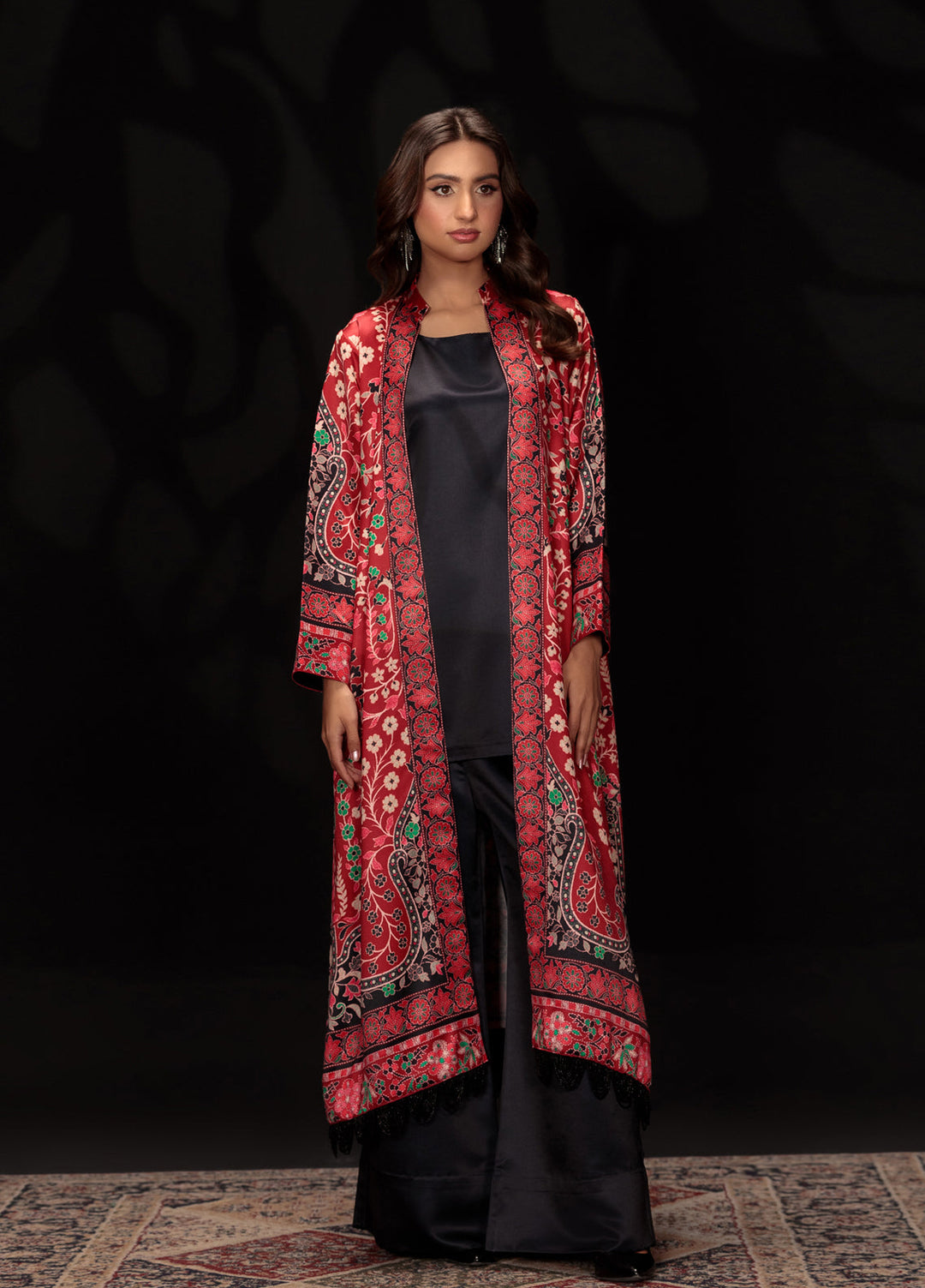 Reet Clothing Pret printed Silk 3 Piece Suit Rubessa