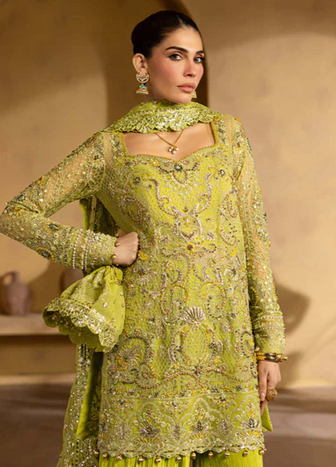 Regalia by Emaan Adeel Embroidered Net Suits Unstitched 3 Piece EA25RL Beyrl - Formals Collection