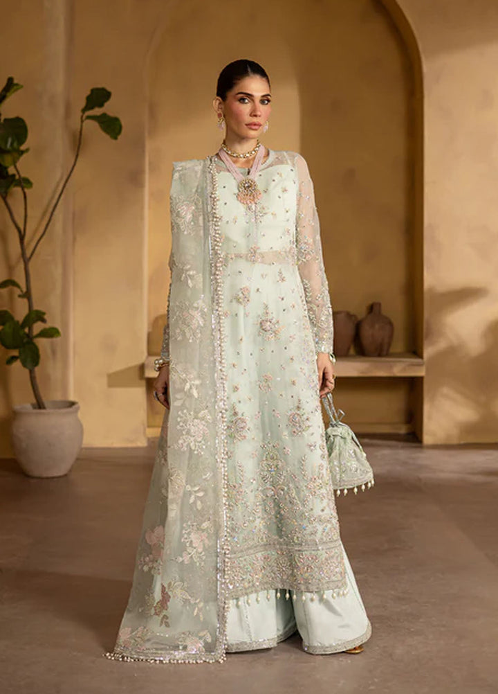 Regalia by Emaan Adeel Embroidered Organza Suits Unstitched 3 Piece EA25RL Celestia - Formals Collection