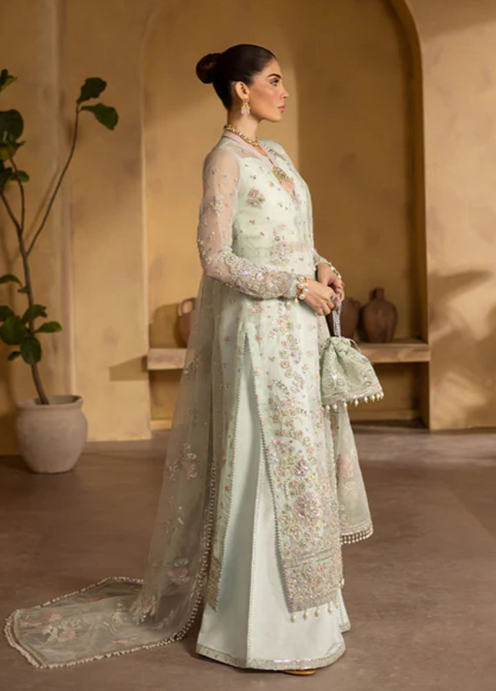 Regalia by Emaan Adeel Embroidered Organza Suits Unstitched 3 Piece EA25RL Celestia - Formals Collection
