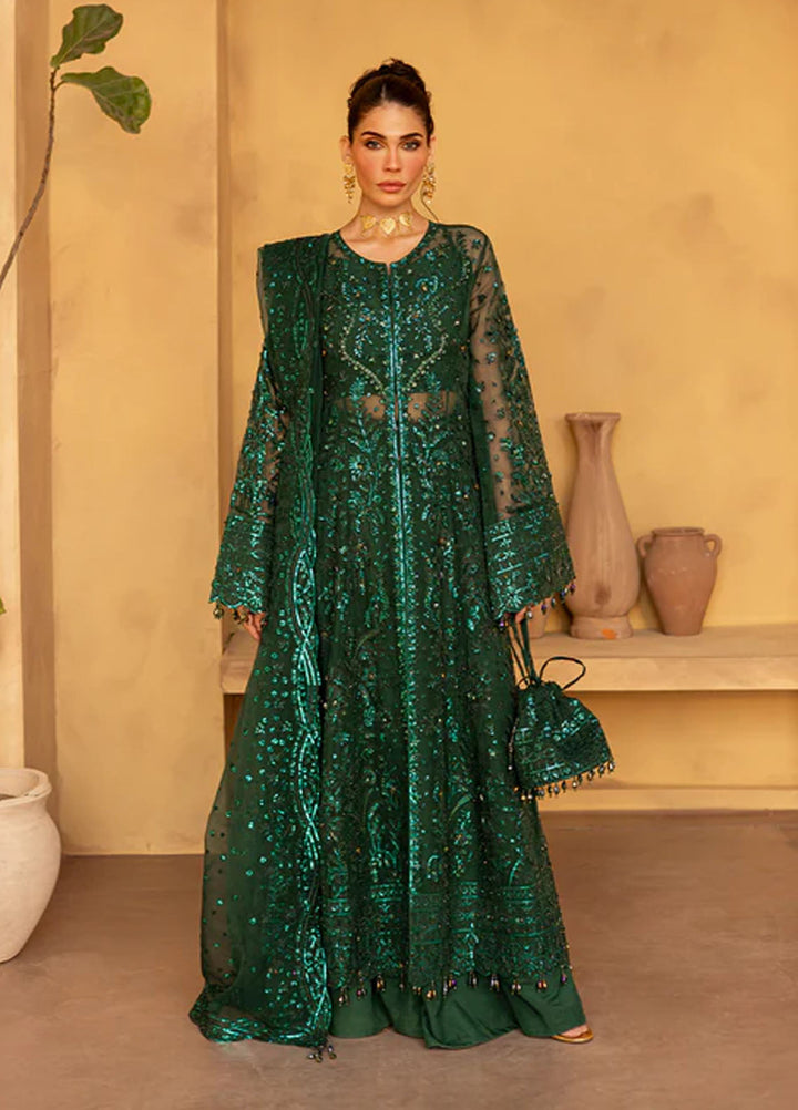 Regalia by Emaan Adeel Embroidered Organza Suits Unstitched 3 Piece EA25RL Ivyen - Formals Collection