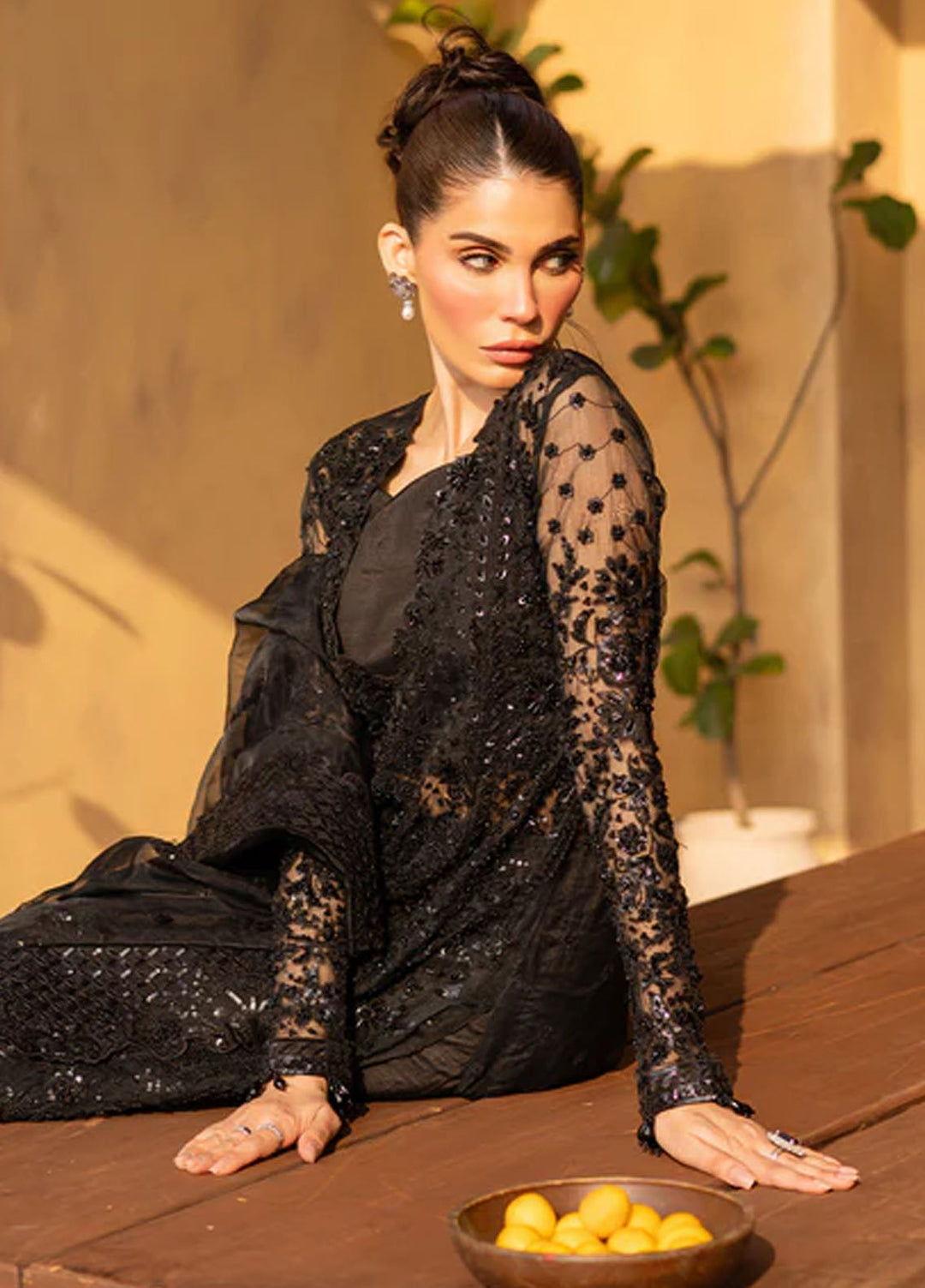 Regalia by Emaan Adeel Embroidered Organza Suits Unstitched 3 Piece EA25RL Velvra - Formals Collection