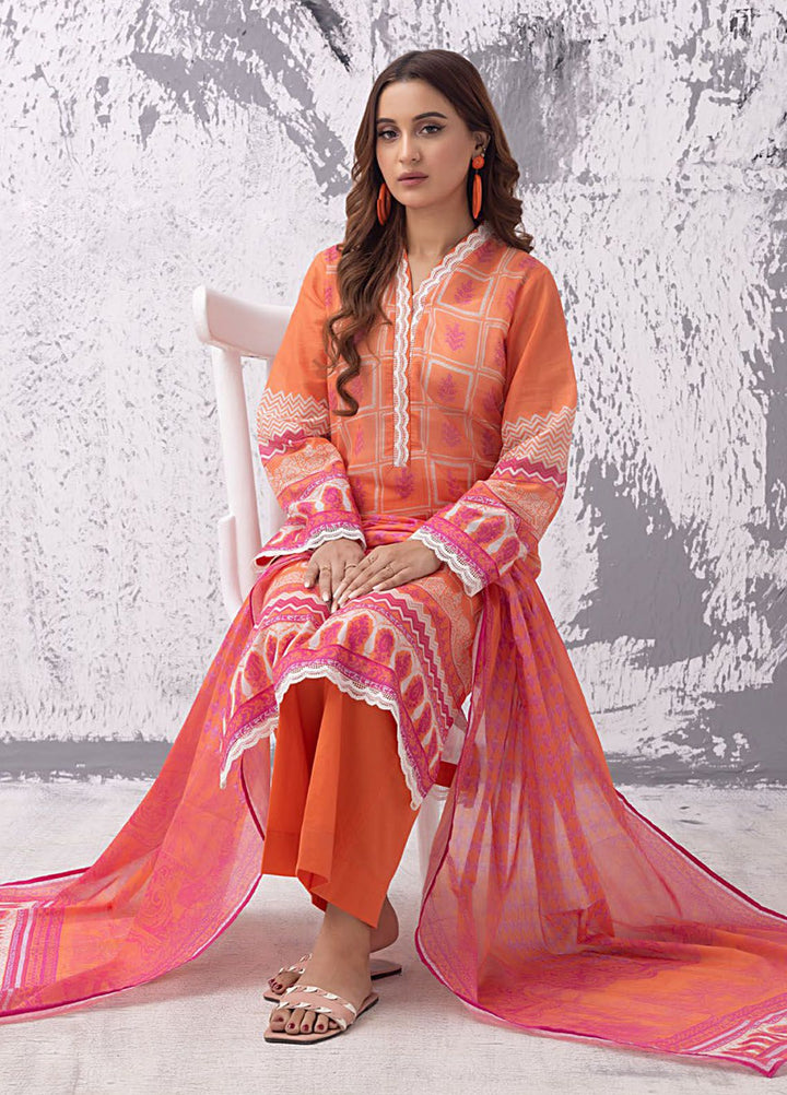 Regalia by Gul Ahmed Printed Lawn Suits Unstitched 3 Piece GA24RG RG-32149 - Summer Collection