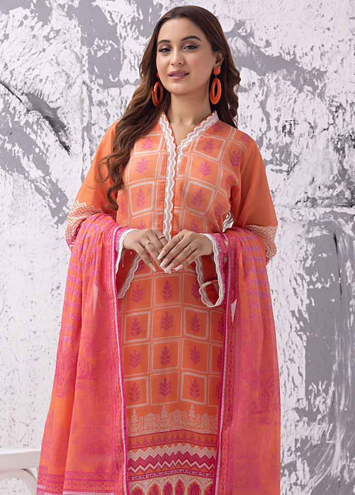 Regalia by Gul Ahmed Printed Lawn Suits Unstitched 3 Piece GA24RG RG-32149 - Summer Collection