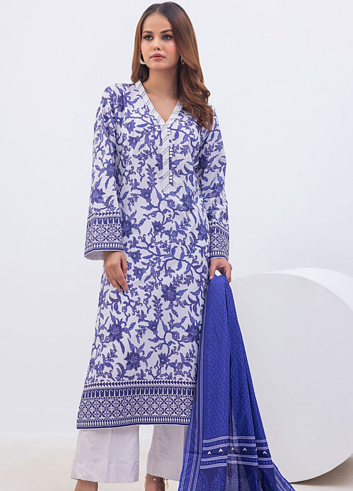 Regalia by Gul Ahmed Printed Lawn Suits Unstitched 3 Piece GA24RG RG-32154 - Summer Collection