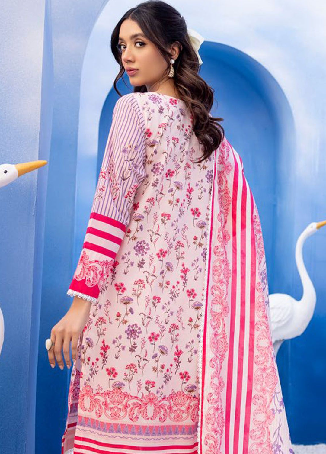Regalia by Gul Ahmed Printed Lawn Suits Unstitched 3 Piece GA24RG RG-32159 - Summer Collection