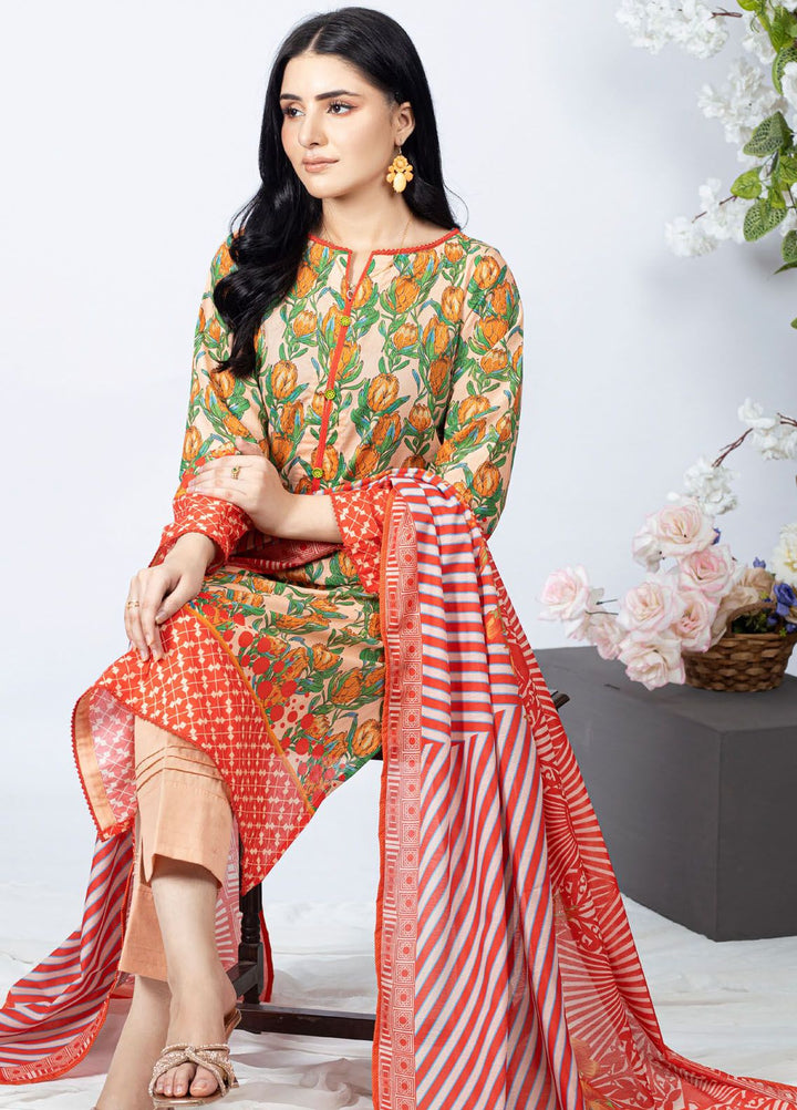 Regalia by Gul Ahmed Printed Lawn Suits Unstitched 3 Piece GA24RG RGF-32034 - Summer Collection