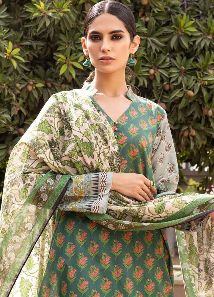 Regalia By Gul Ahmed Printed Lawn Suits Unstitched 3 Piece GA22RL RG-32003 A - Summer Collection
