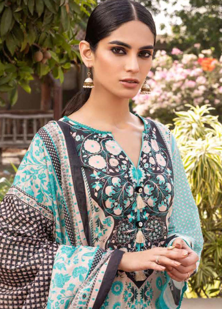 Regalia By Gul Ahmed Printed Lawn Suits Unstitched 3 Piece GA22RL RG-32004 B - Summer Collection