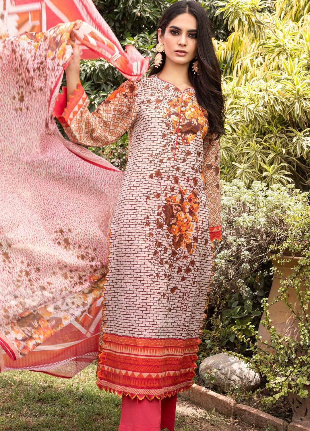 Regalia By Gul Ahmed Printed Lawn Suits Unstitched 3 Piece GA22RL RG-32005 A - Summer Collection