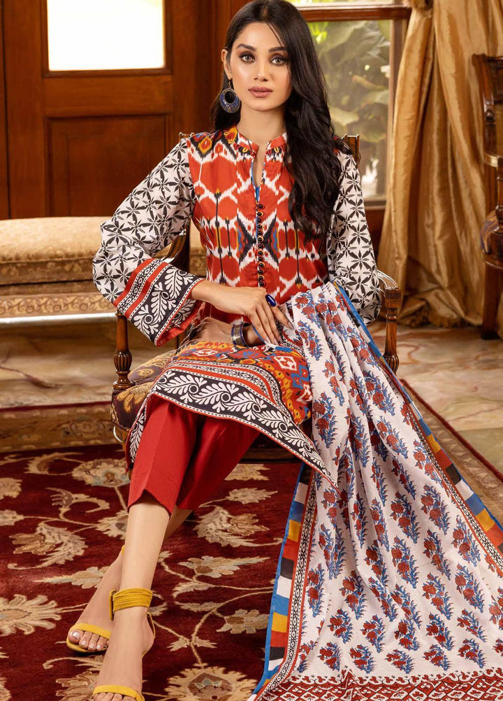 Regalia By Gul Ahmed Printed Lawn Suits Unstitched 2 Piece GA22RL RGT-32006 - Summer Collection