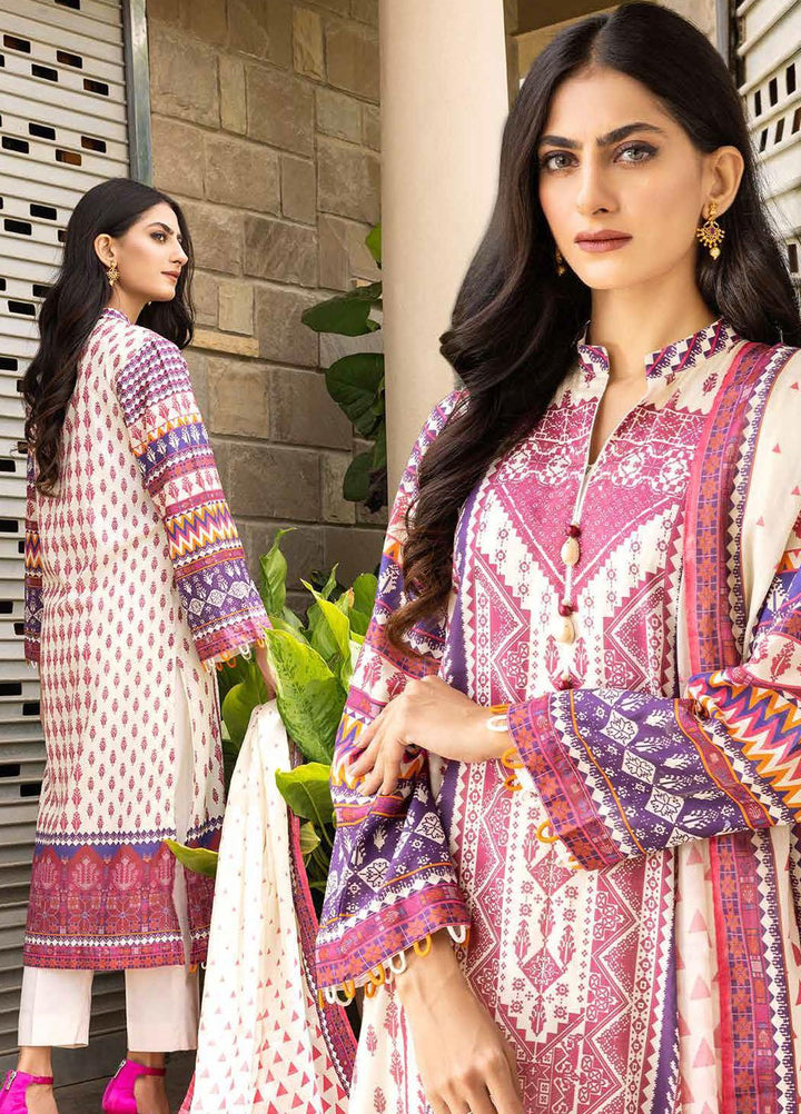 Regalia By Gul Ahmed Printed Lawn Suits Unstitched 2 Piece GA22RL RGT-32007 - Summer Collection