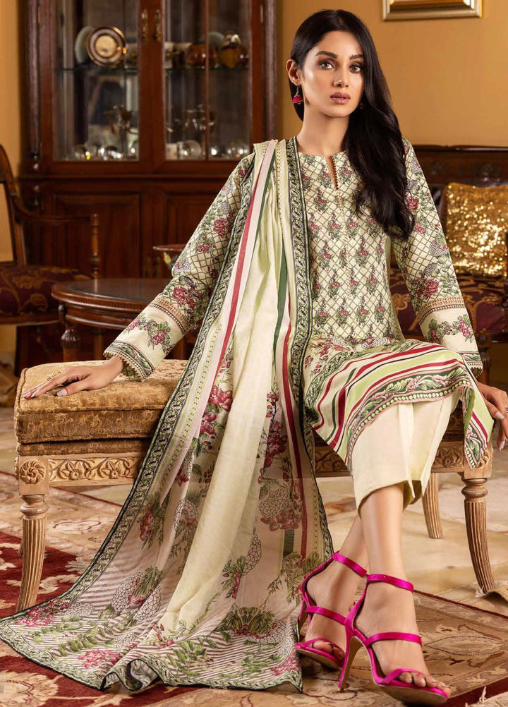 Regalia By Gul Ahmed Printed Lawn Suits Unstitched 2 Piece GA22RL RGT-32009 - Summer Collection