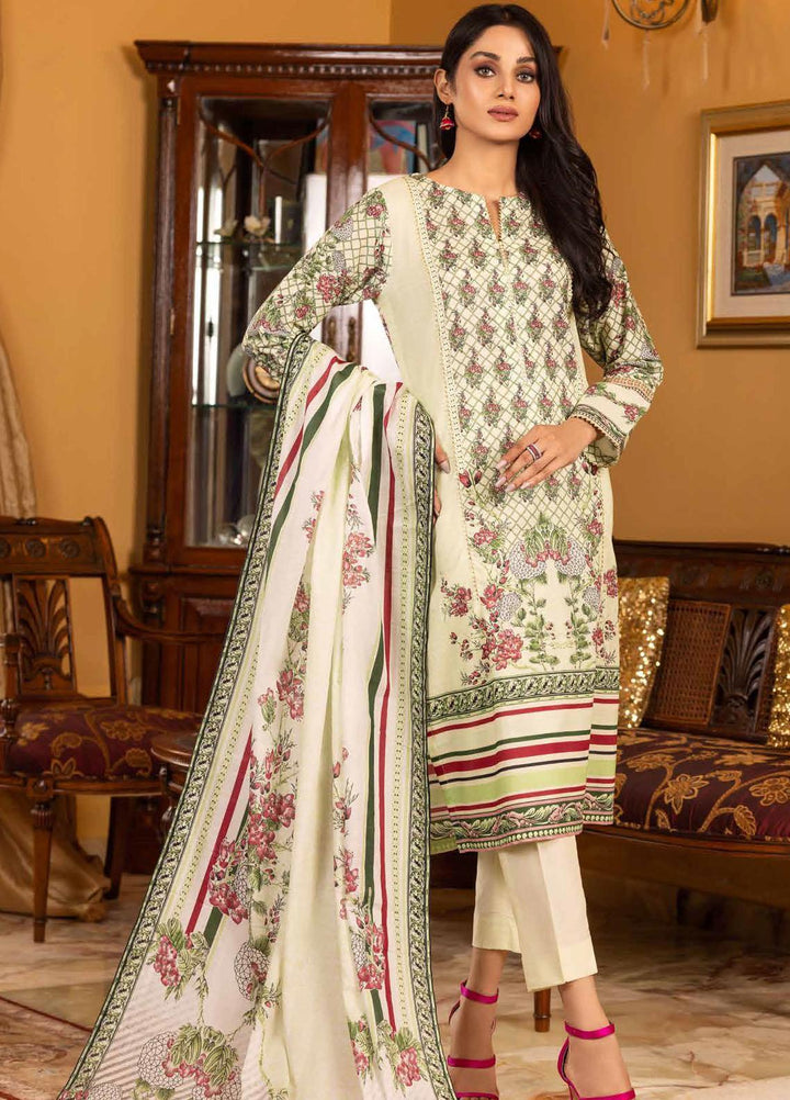 Regalia By Gul Ahmed Printed Lawn Suits Unstitched 2 Piece GA22RL RGT-32009 - Summer Collection