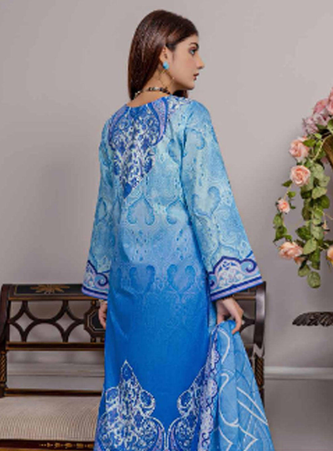 Regalia By Gul Ahmed Printed Lawn Suits Unstitched 3 Piece GA22-R2 RG-32017 - Winter Collection