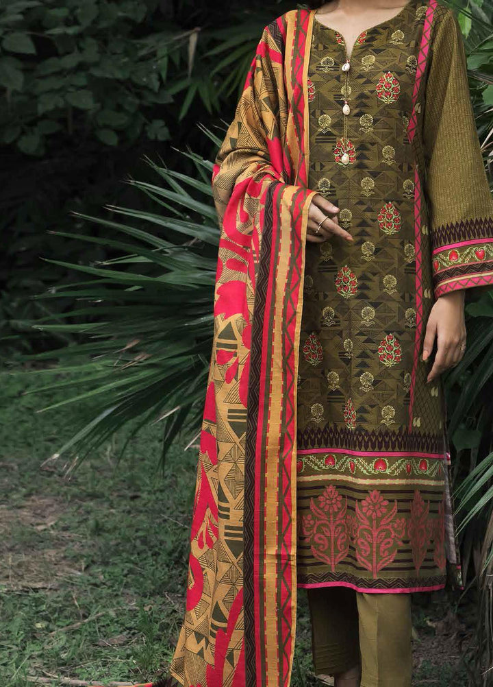 Regalia By Gul Ahmed Printed Khaddar Suits Unstitched 3 Piece GA22RG-1 WR22039 - Winter Collection