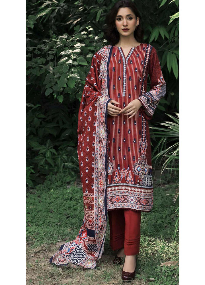 Regalia By Gul Ahmed Printed Khaddar Suits Unstitched 3 Piece GA22RG-1 WR22028 - Winter Collection