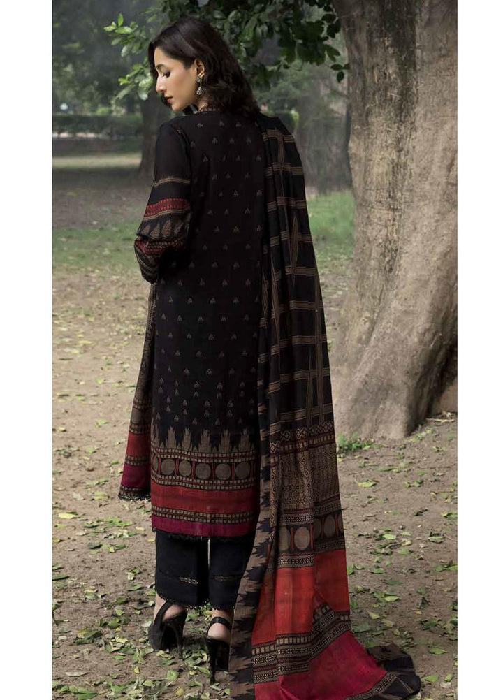 Regalia By Gul Ahmed Printed Khaddar Suits Unstitched 3 Piece GA22RG-1 WR22035 - Winter Collection