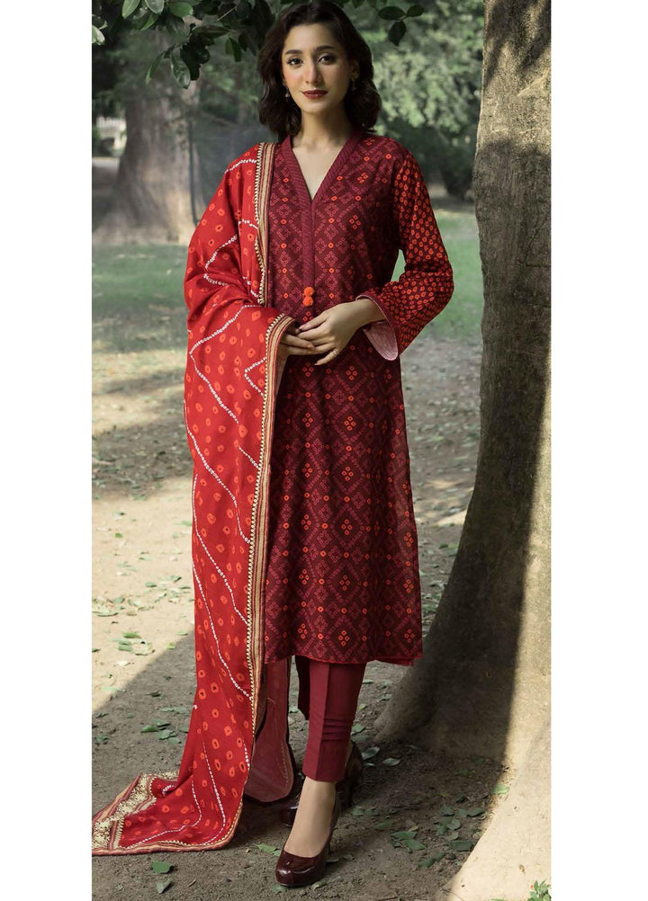 Regalia By Gul Ahmed Printed Khaddar Suits Unstitched 3 Piece GA22RG-1 WR22034 - Winter Collection