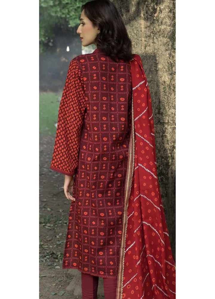 Regalia By Gul Ahmed Printed Khaddar Suits Unstitched 3 Piece GA22RG-1 WR22034 - Winter Collection