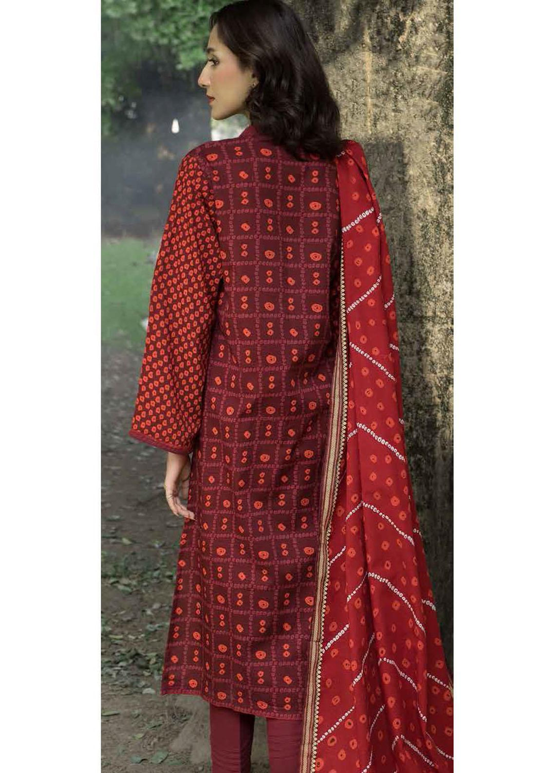 Regalia By Gul Ahmed Printed Khaddar Suits Unstitched 3 Piece GA22RG-1 WR22034 - Winter Collection