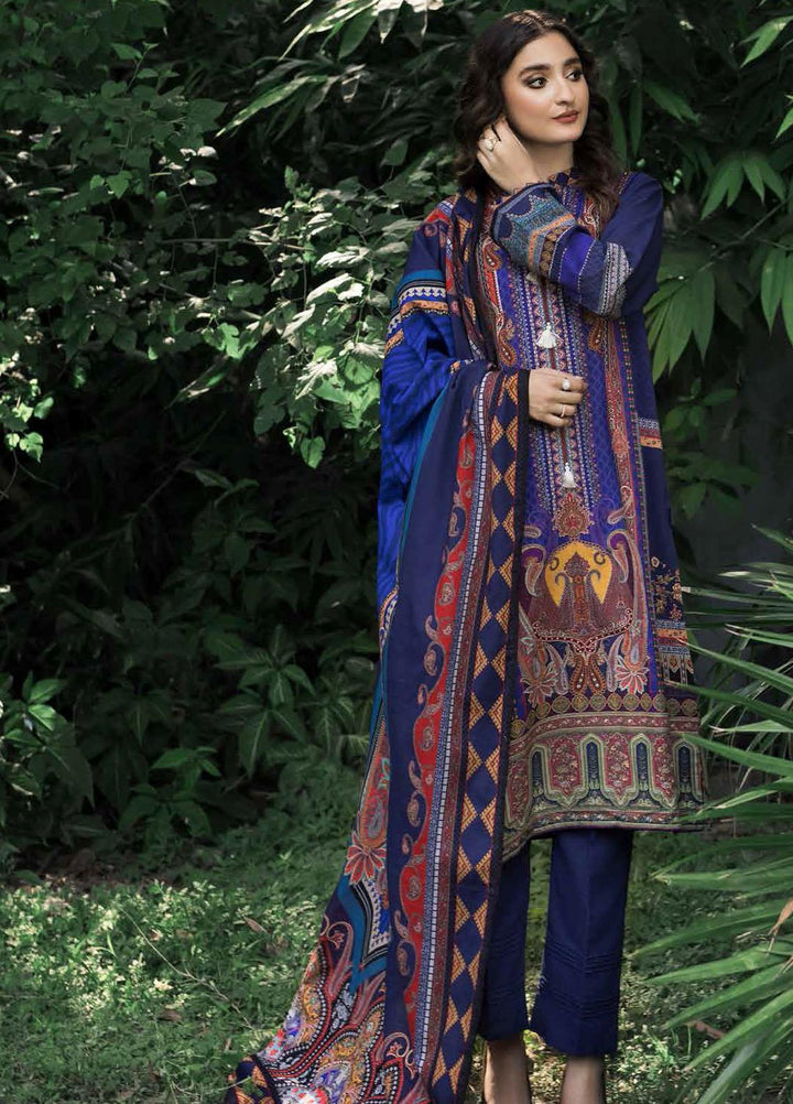 Regalia By Gul Ahmed Printed Khaddar Suits Unstitched 3 Piece GA22RG-1 WR22031 - Winter Collection