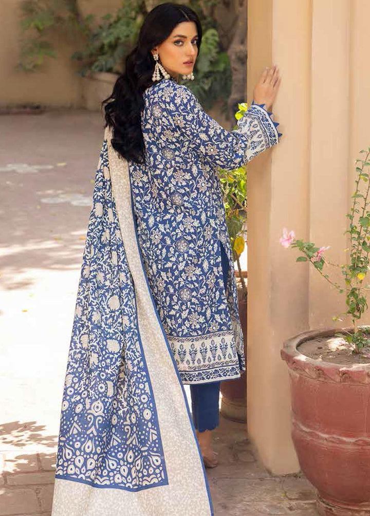 Regalia By Gul Ahmed Printed Khaddar Suits Unstitched 3 Piece GA22-WR2 WR-1122007 - Winter Collection