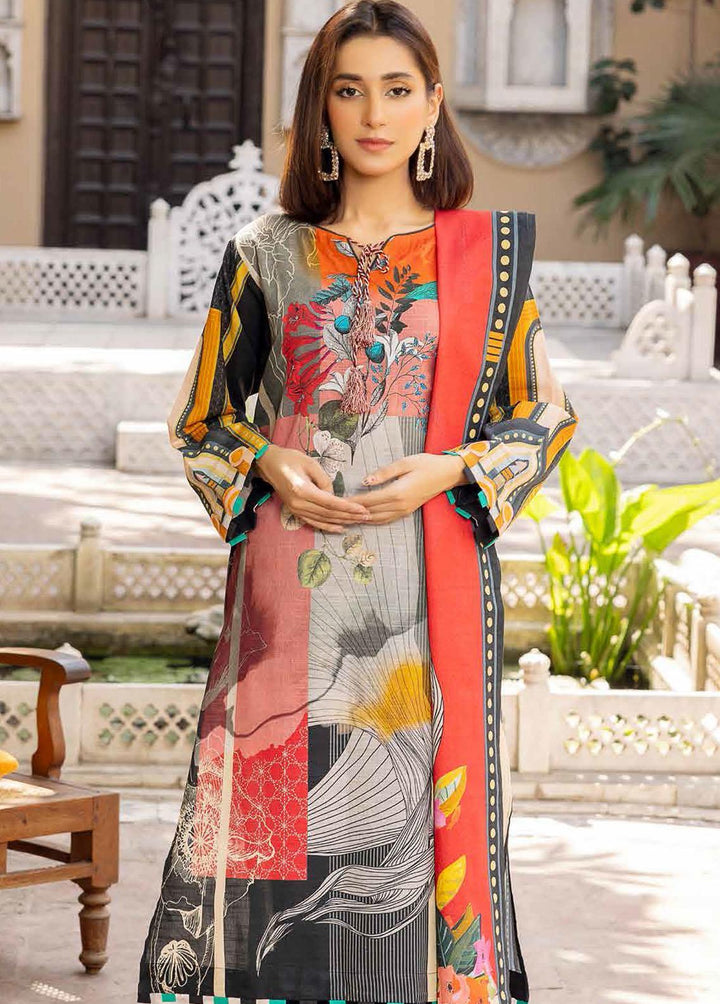 Regalia By Gul Ahmed Printed Khaddar Suits Unstitched 3 Piece GA22-WR2 WR-1122037 - Winter Collection