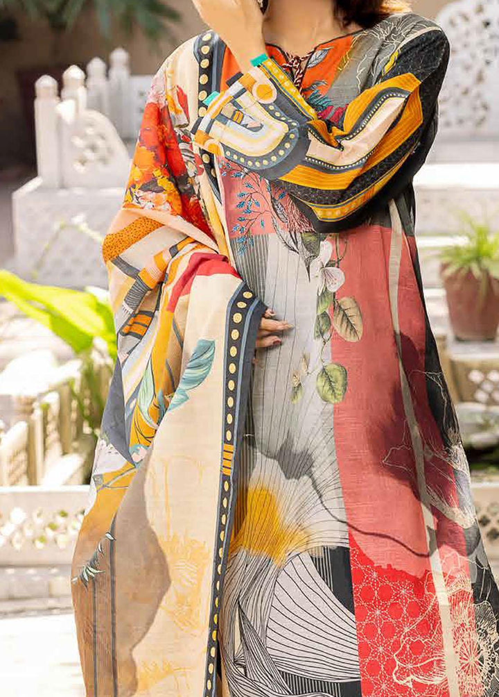 Regalia By Gul Ahmed Printed Khaddar Suits Unstitched 3 Piece GA22-WR2 WR-1122037 - Winter Collection