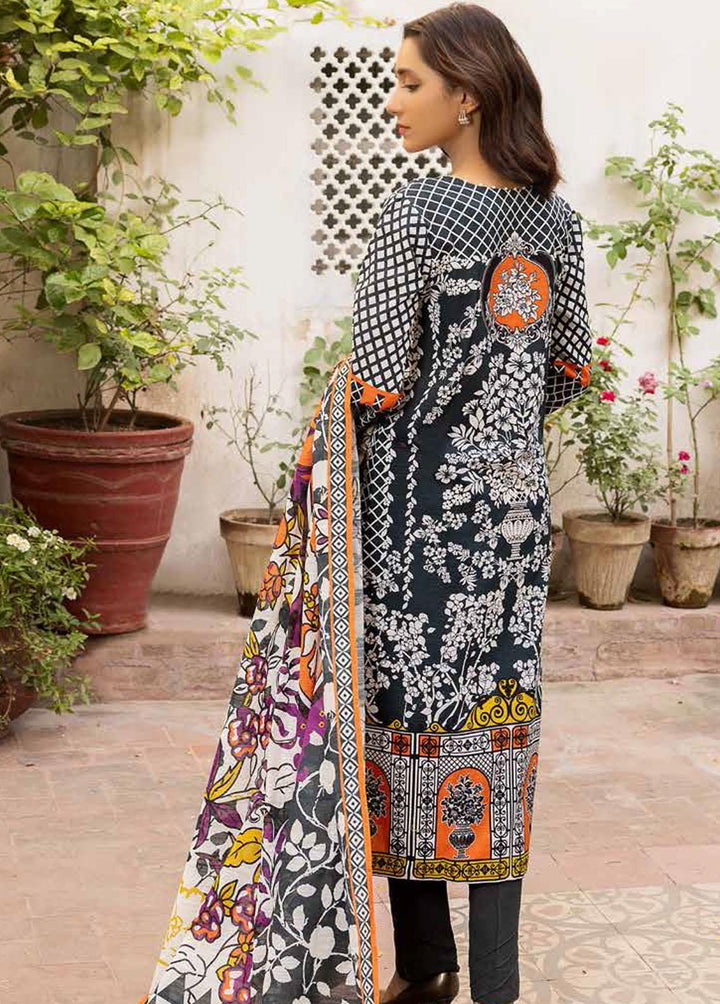 Regalia By Gul Ahmed Printed Khaddar Suits Unstitched 3 Piece GA22-WR2 WR-1122041 - Winter Collection
