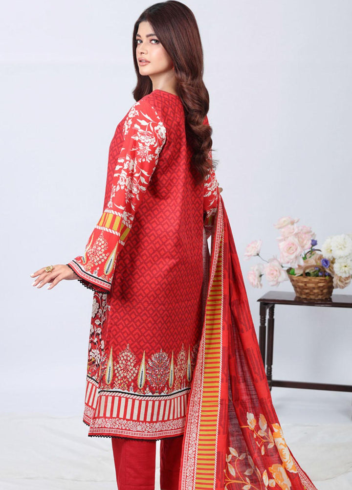Regalia By Gul Ahmed Printed Khadddar Suits Unstitched 3 Piece GA23RG WR-32002 - Winter Collection