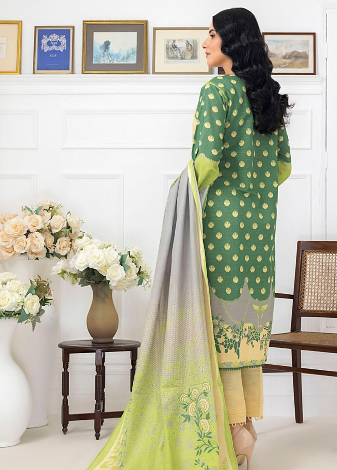 Regalia By Gul Ahmed Embroidered Khadddar Suits Unstitched 3 Piece GA23RG WR-32005 - Winter Collection