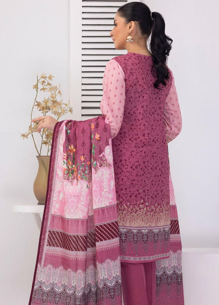 Regalia By Gul Ahmed Printed Khadddar Suits Unstitched 3 Piece GA23RG WR-32011 - Winter Collection