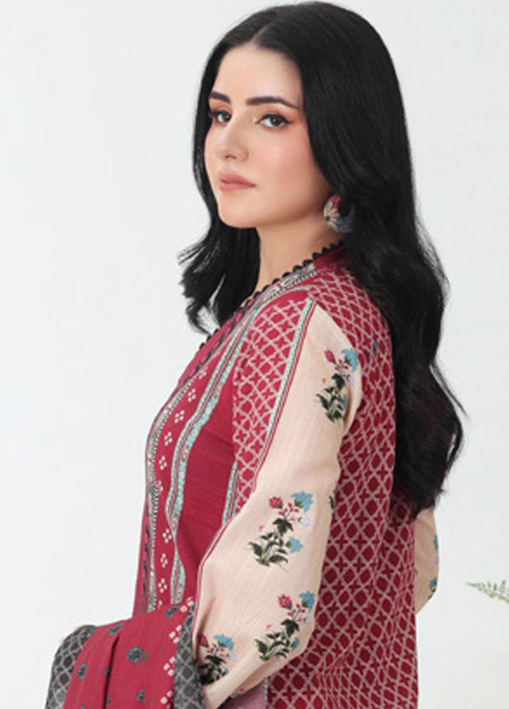 Regalia By Gul Ahmed Printed Khadddar Suits Unstitched 3 Piece GA23RG WRF-32001 - Winter Collection