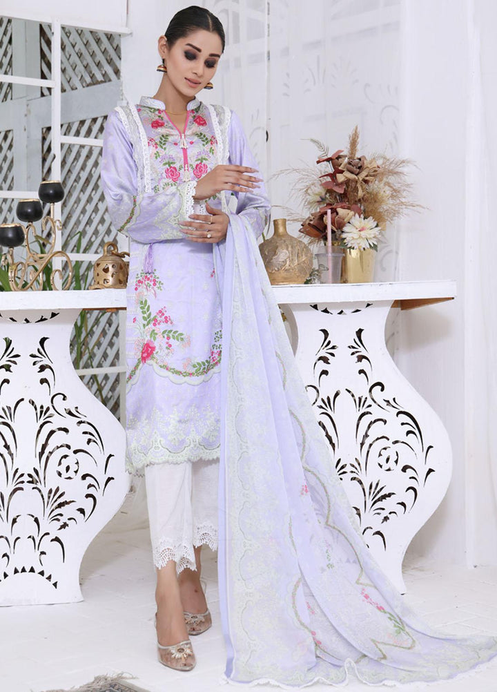 Ravishing By Regalia Textiles Printed Charmeuse Silk Suits Unstitched 2 Piece RGT22RC D11 - Winter Collection