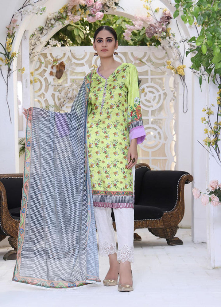 Ravishing By Regalia Textiles Printed Charmeuse Silk Suits Unstitched 2 Piece RGT22RC D3 - Winter Collection