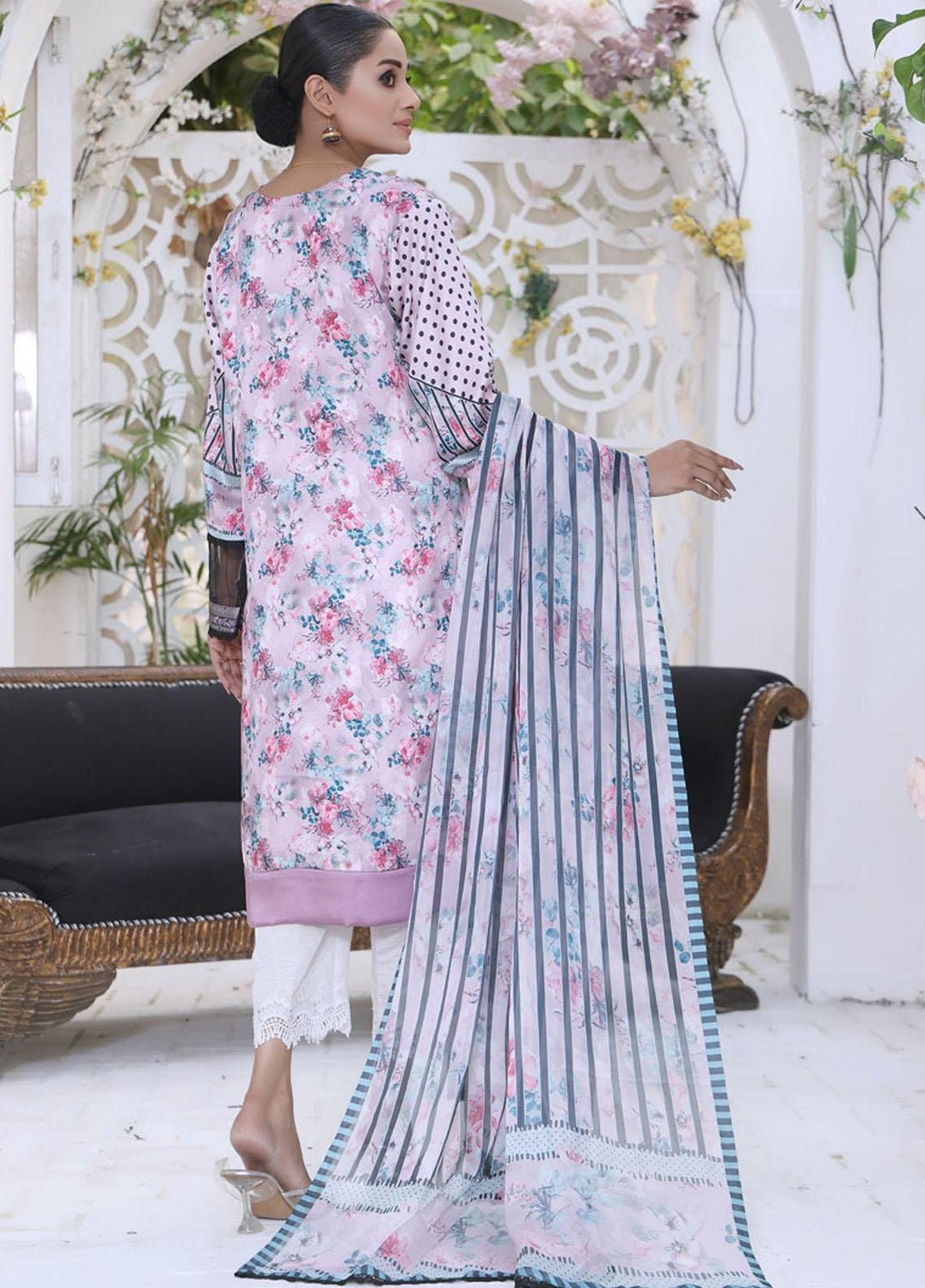 Ravishing By Regalia Textiles Printed Charmeuse Silk Suits Unstitched 2 Piece RGT22RC D9 - Winter Collection