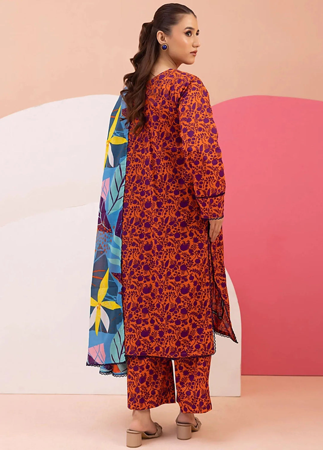 Regalia Textile Printed Suit Unstitched 3 Piece RGT24I2 IDSMS2-1 - Summer Collection