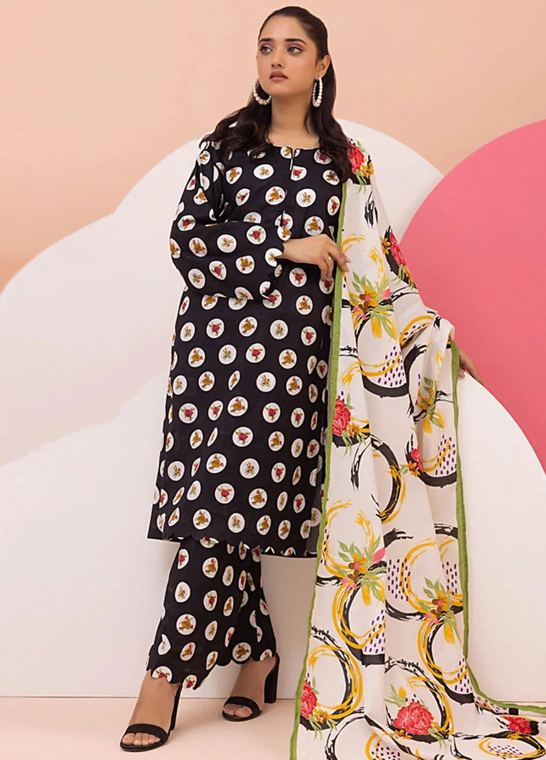 Regalia Textile Printed Suit Unstitched 3 Piece RGT24I2 IDSMS2-2 - Summer Collection