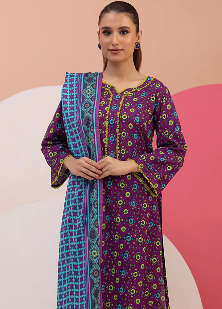 Regalia Textile Printed Suit Unstitched 3 Piece RGT24I2 IDSMS2-3 - Summer Collection