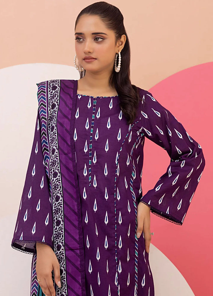 Regalia Textile Printed Suit Unstitched 3 Piece RGT24I2 IDSMS2-4 - Summer Collection