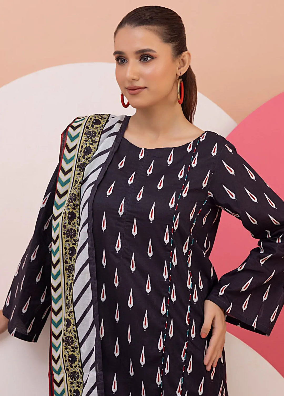 Regalia Textile Printed Suit Unstitched 3 Piece RGT24I2 IDSMS2-5 - Summer Collection