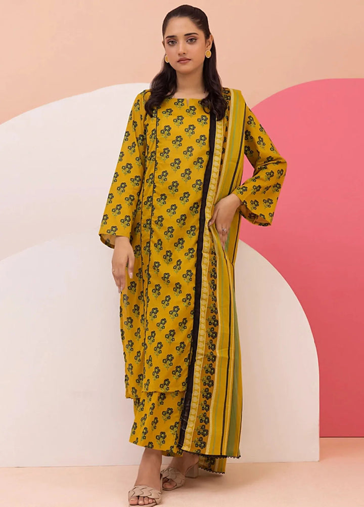 Regalia Textile Printed Suit Unstitched 3 Piece RGT24I2 IDSMS2-8 - Summer Collection