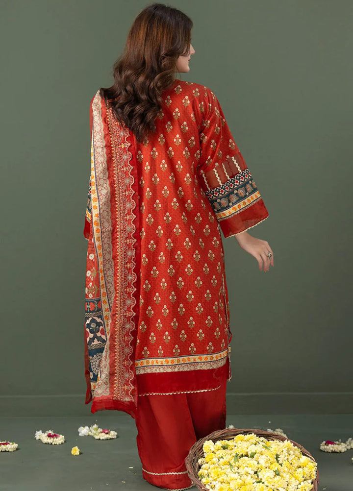 Regalia Textiles Embroidered Lawn Suit Unstitched 3 Piece RGT24C D-02 - Festive Collection