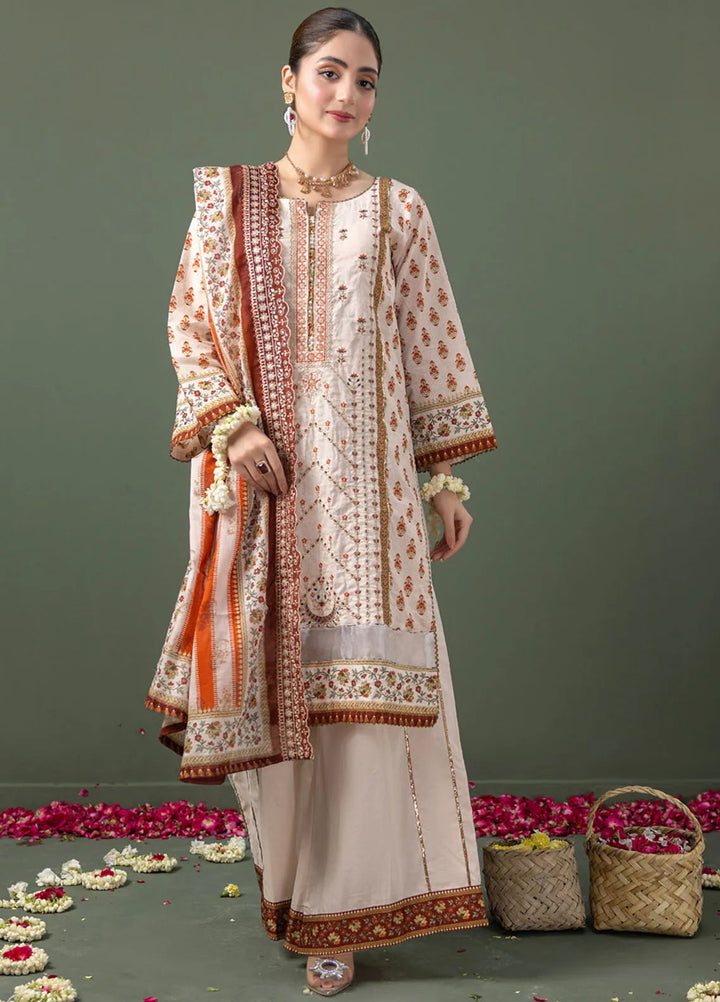 Regalia Textiles Embroidered Lawn Suit Unstitched 3 Piece RGT24C D-04 - Festive Collection