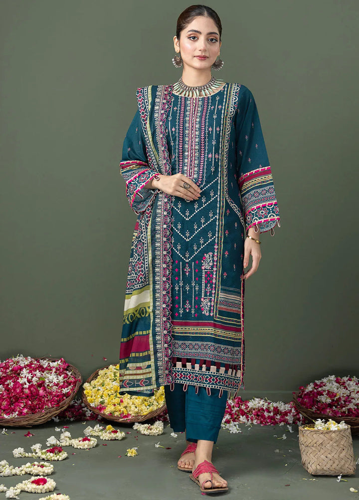 Regalia Textiles Embroidered Lawn Suit Unstitched 3 Piece RGT24C D-05 - Festive Collection