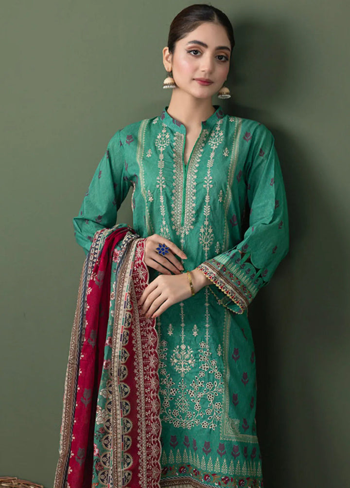 Regalia Textiles Embroidered Lawn Suit Unstitched 3 Piece RGT24C D-06 - Festive Collection