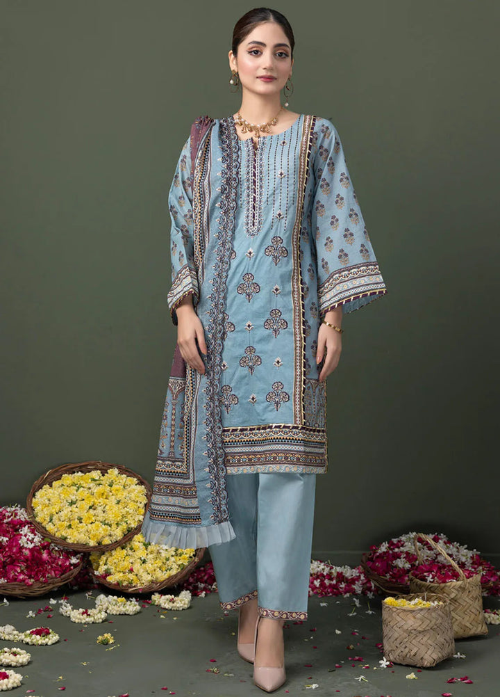 Regalia Textiles Embroidered Lawn Suit Unstitched 3 Piece RGT24C D-07 - Festive Collection